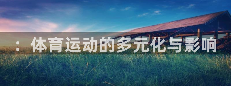 球速体育：：体育运动的多元化与影响