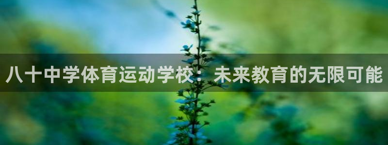 球速体育：八十中学体育运动学校：未来教育的无限可能